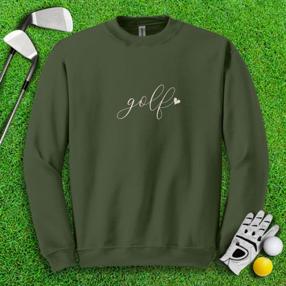 Cute Simple Golf Crewneck - TeeHee Golf Gear