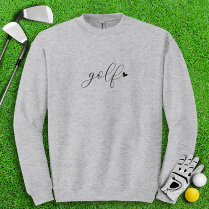 Cute Simple Golf Crewneck - TeeHee Golf Gear