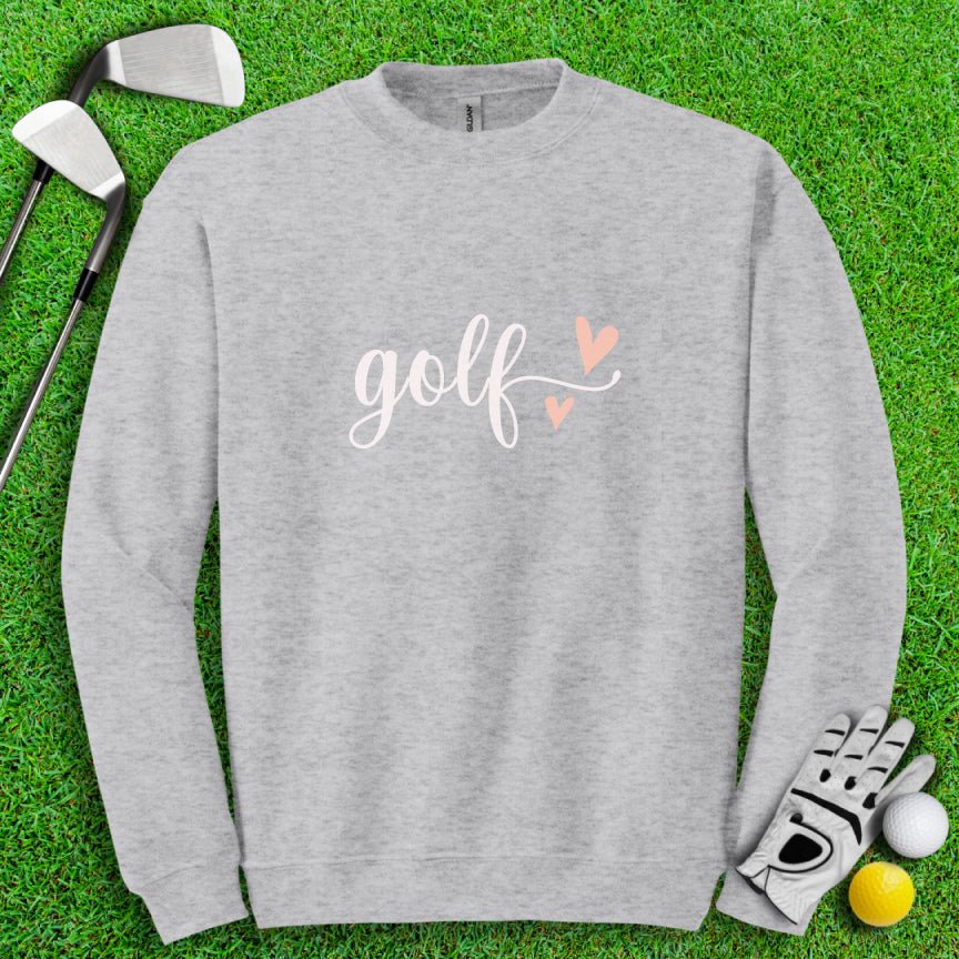 Cute Simple Golf Crewneck - TeeHee Golf Gear