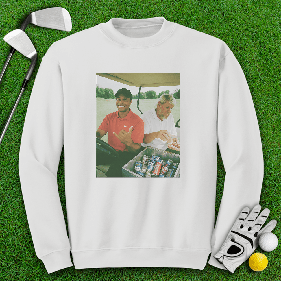 Daly Tiger Beer Cart Crewneck - TeeHee Golf Gear