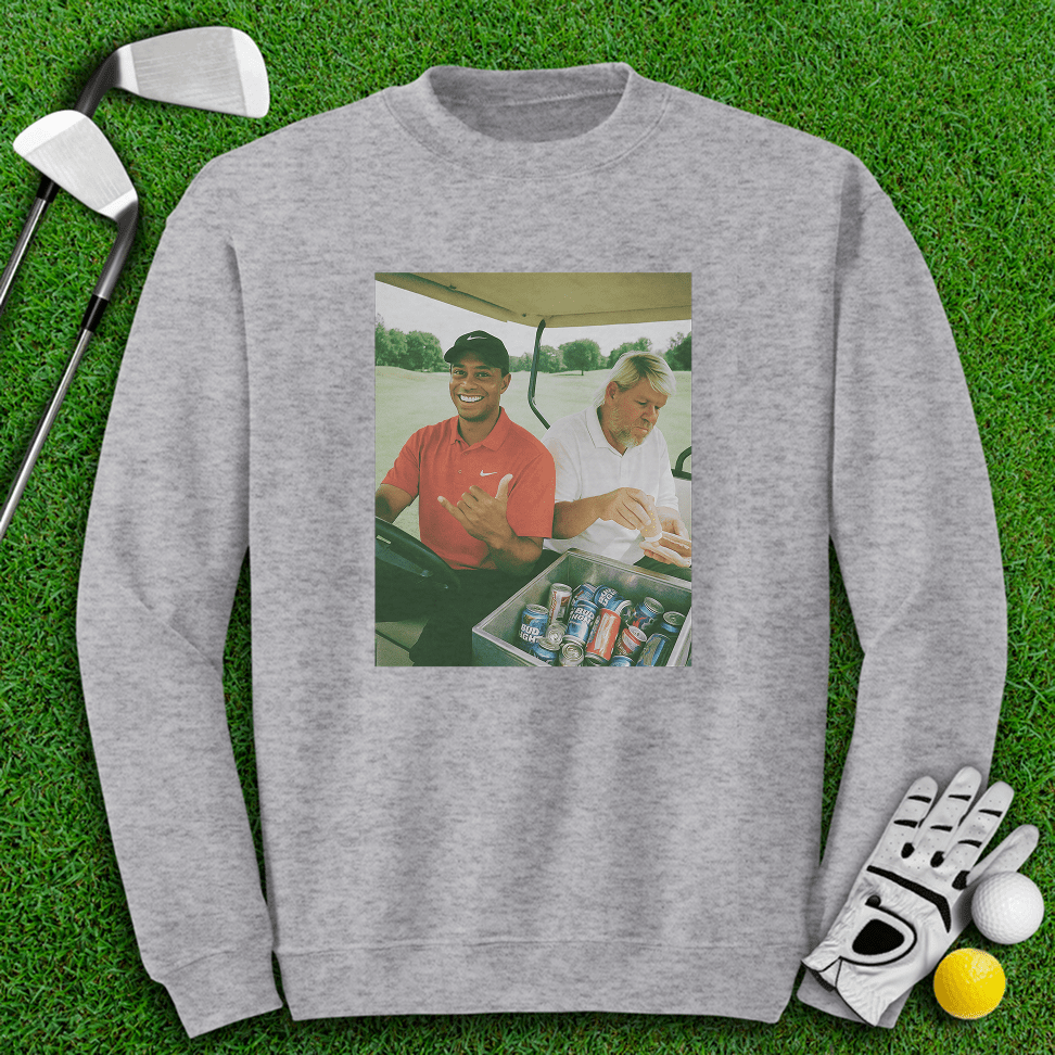 Daly Tiger Beer Cart Crewneck - TeeHee Golf Gear