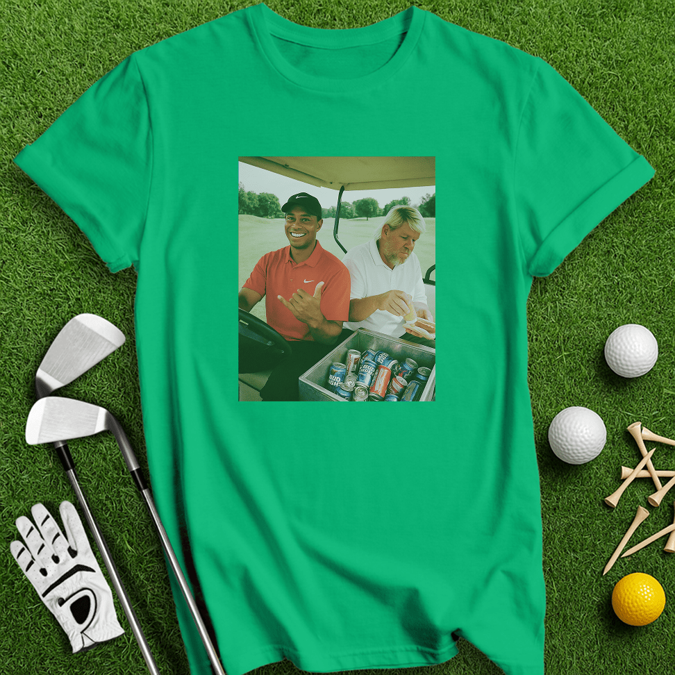 Daly Tiger Beer Cart T-shirt - TeeHee Golf Gear