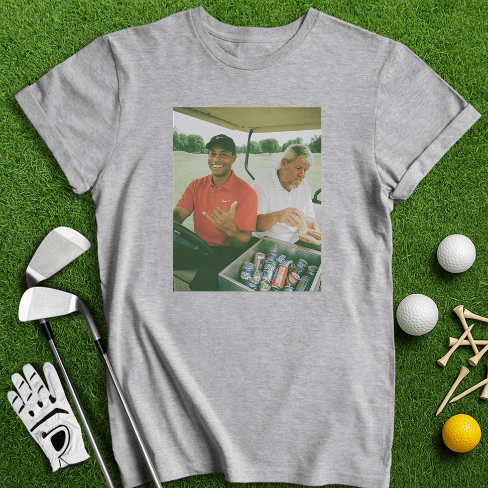 Daly Tiger Beer Cart T-shirt - TeeHee Golf Gear