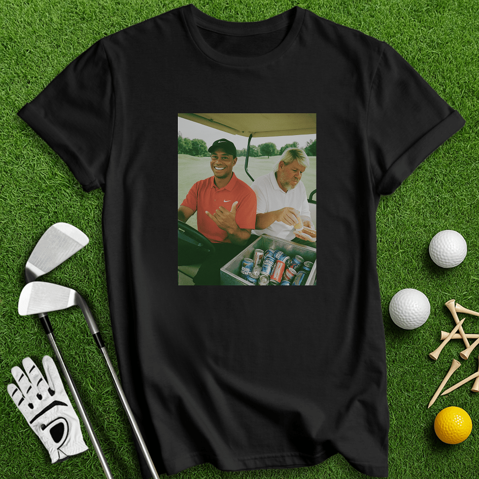 Daly Tiger Beer Cart T-shirt - TeeHee Golf Gear