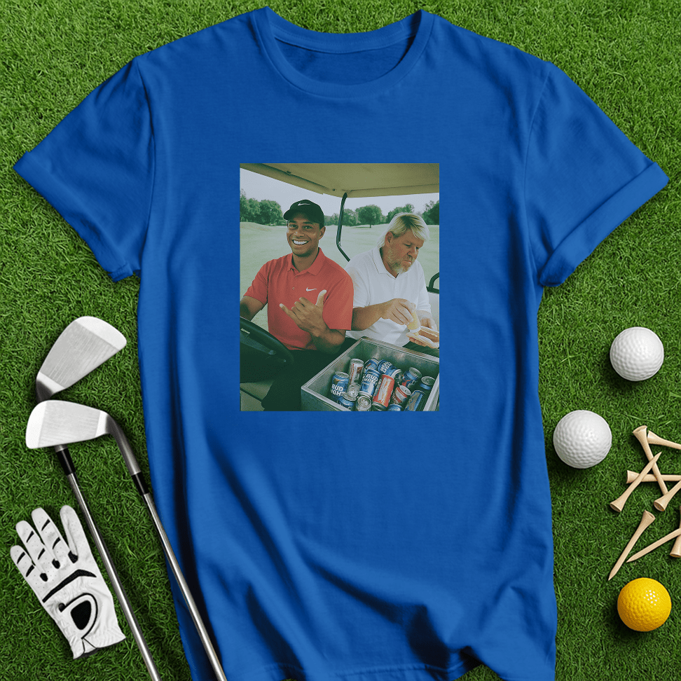 Daly Tiger Beer Cart T-shirt - TeeHee Golf Gear