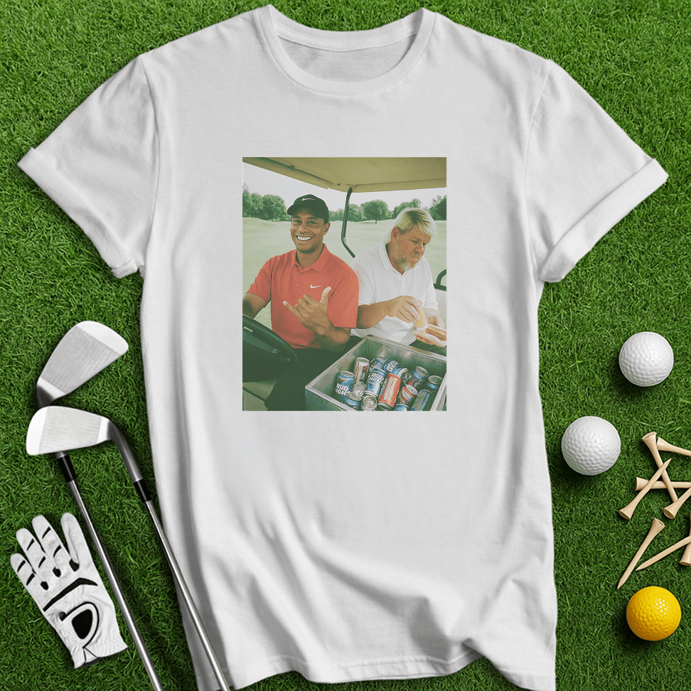 Daly Tiger Beer Cart T-shirt - TeeHee Golf Gear