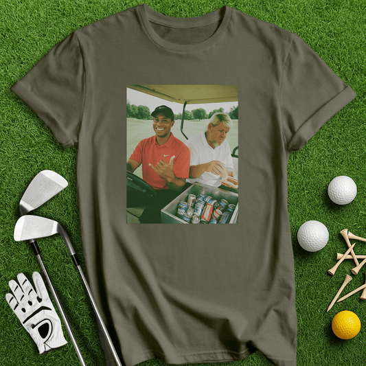 Daly Tiger Beer Cart T-shirt - TeeHee Golf Gear