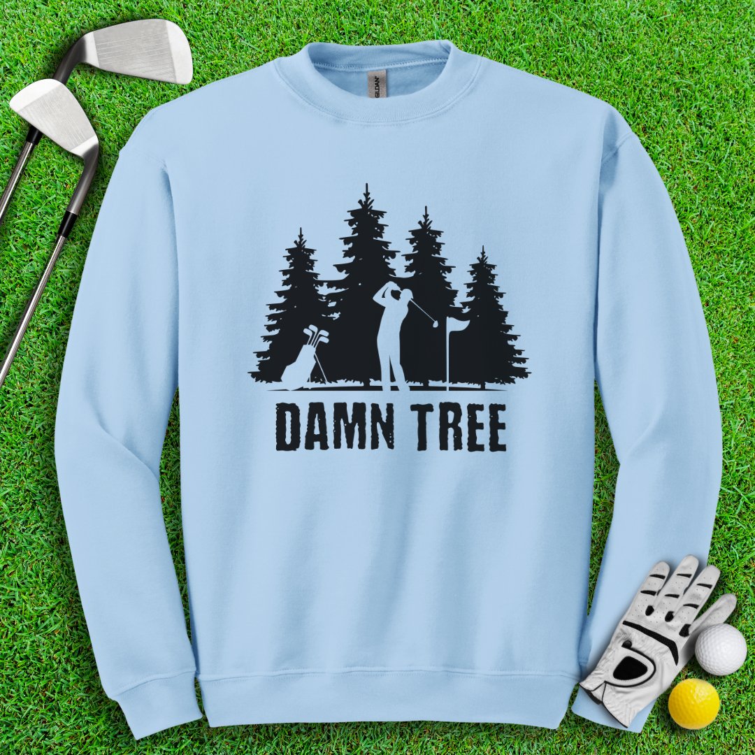 Damn Tree Crewneck - TeeHee Golf Gear