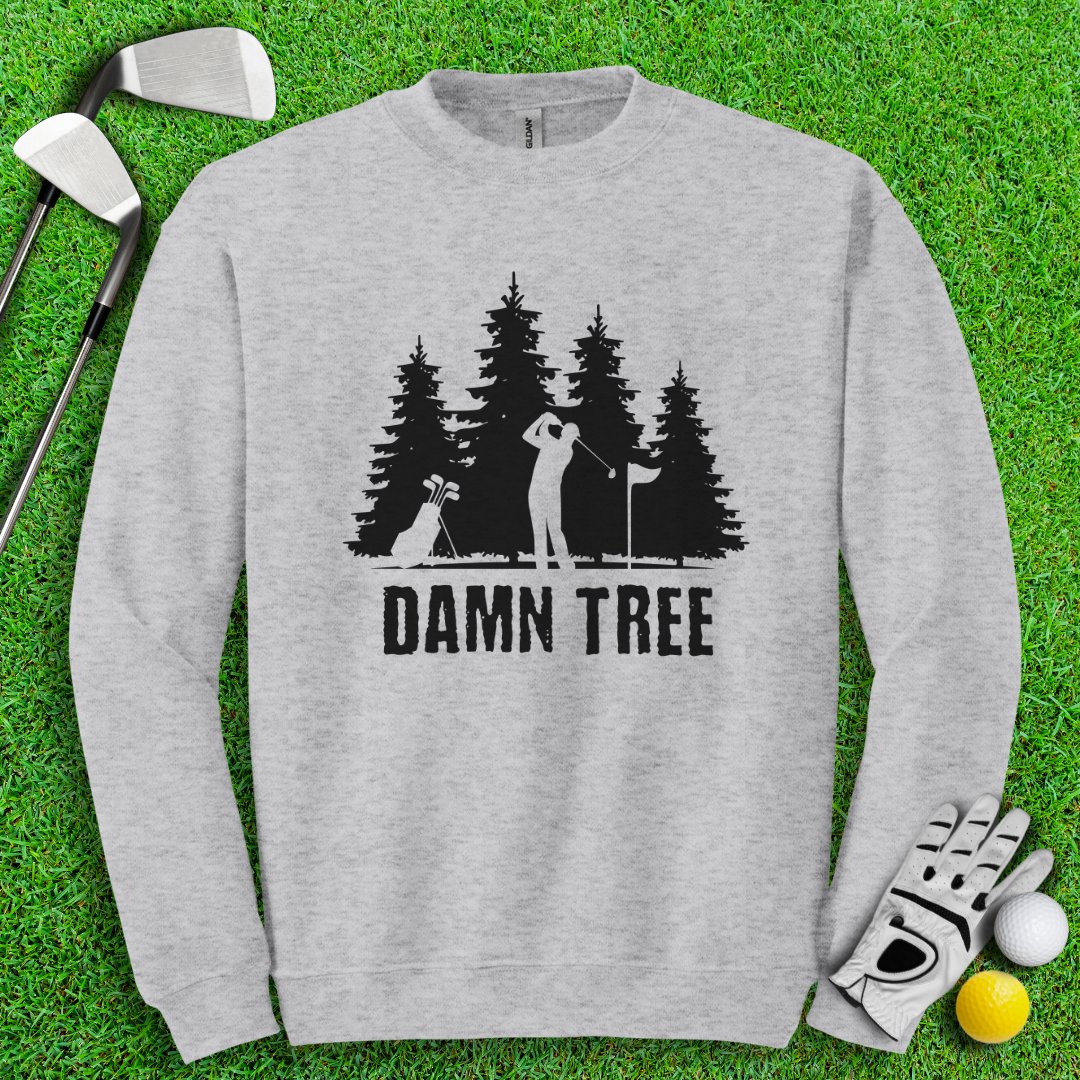 Damn Tree Crewneck - TeeHee Golf Gear