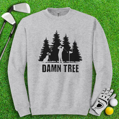 Damn Tree Crewneck - TeeHee Golf Gear