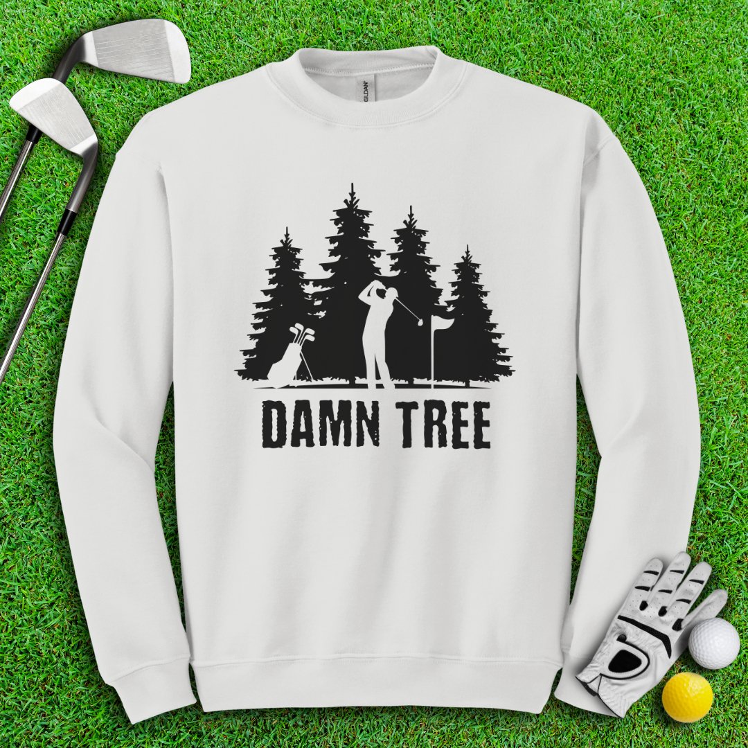 Damn Tree Crewneck - TeeHee Golf Gear