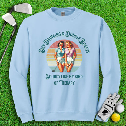 Day Drinking & Double Bogeys Crewneck - TeeHee Golf Gear