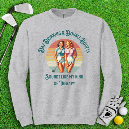 Day Drinking & Double Bogeys Crewneck - TeeHee Golf Gear