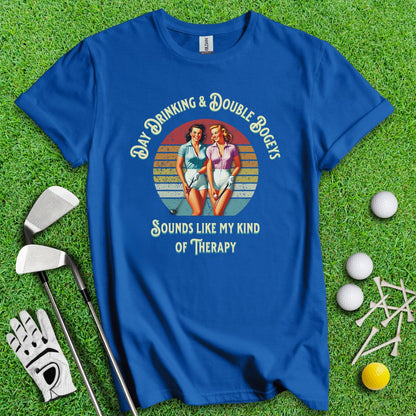 Day Drinking & Double Bogeys T-Shirt - TeeHee Golf Gear