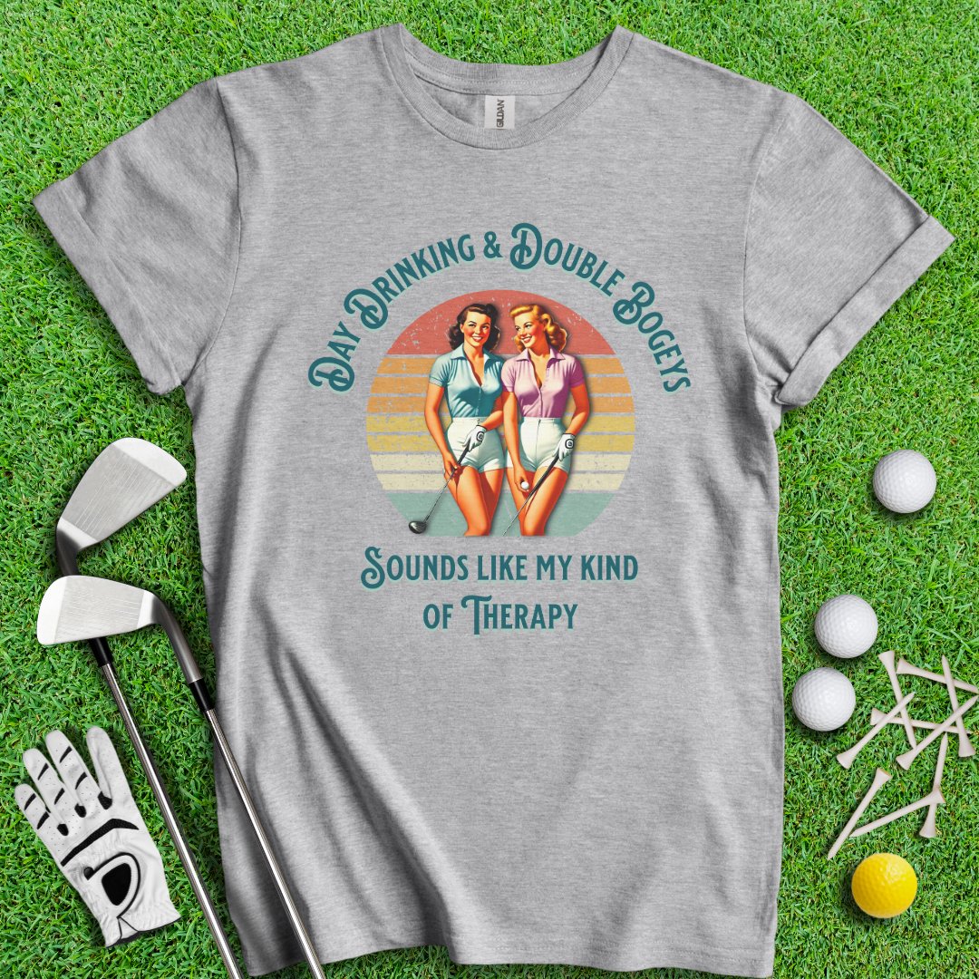 Day Drinking & Double Bogeys T-Shirt - TeeHee Golf Gear