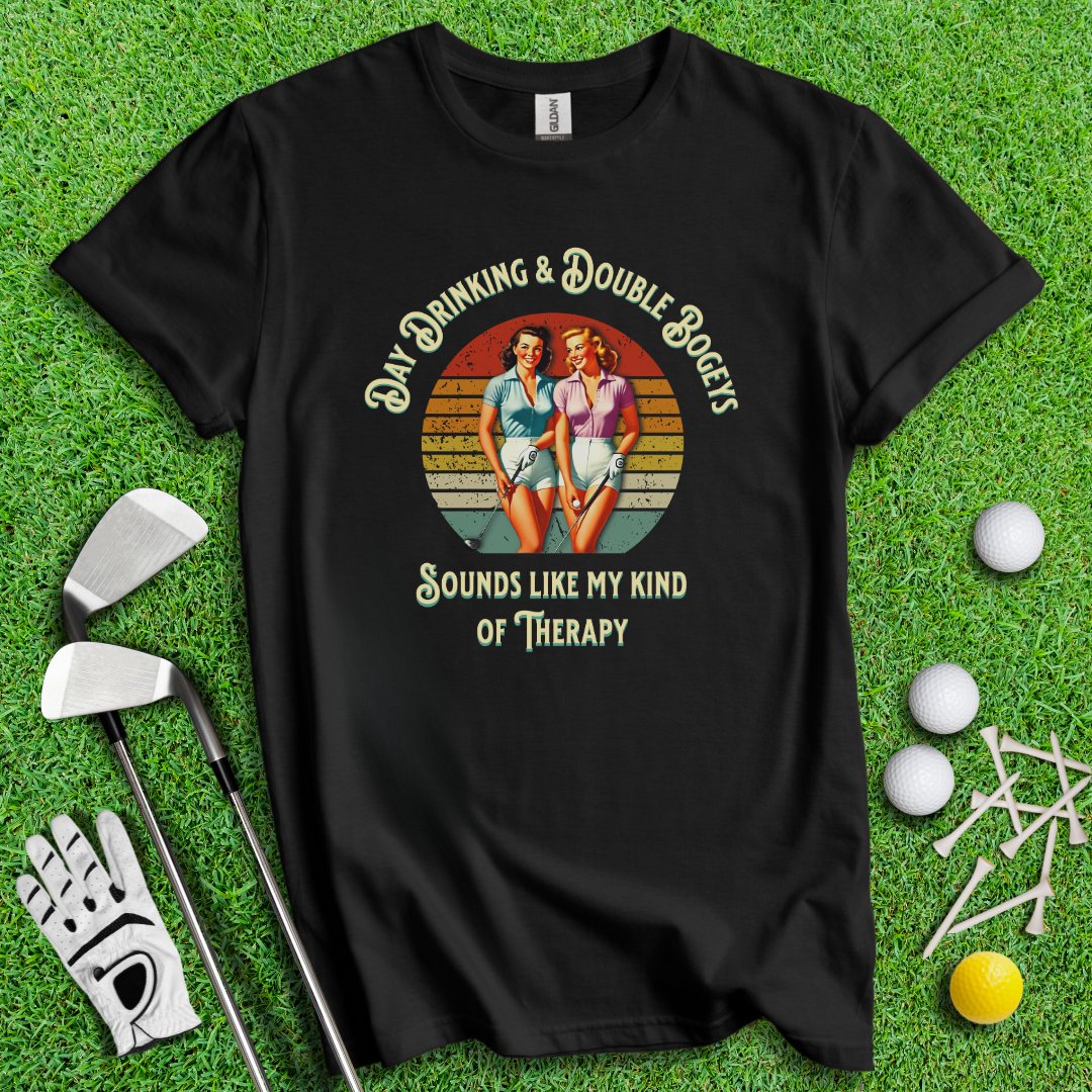 Day Drinking & Double Bogeys T-Shirt - TeeHee Golf Gear