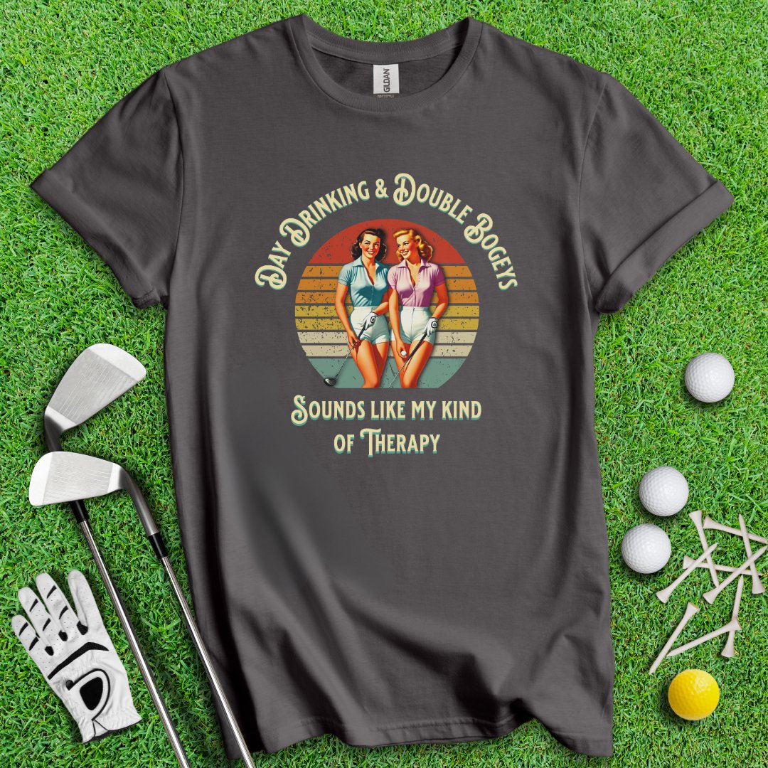 Day Drinking & Double Bogeys T-Shirt - TeeHee Golf Gear