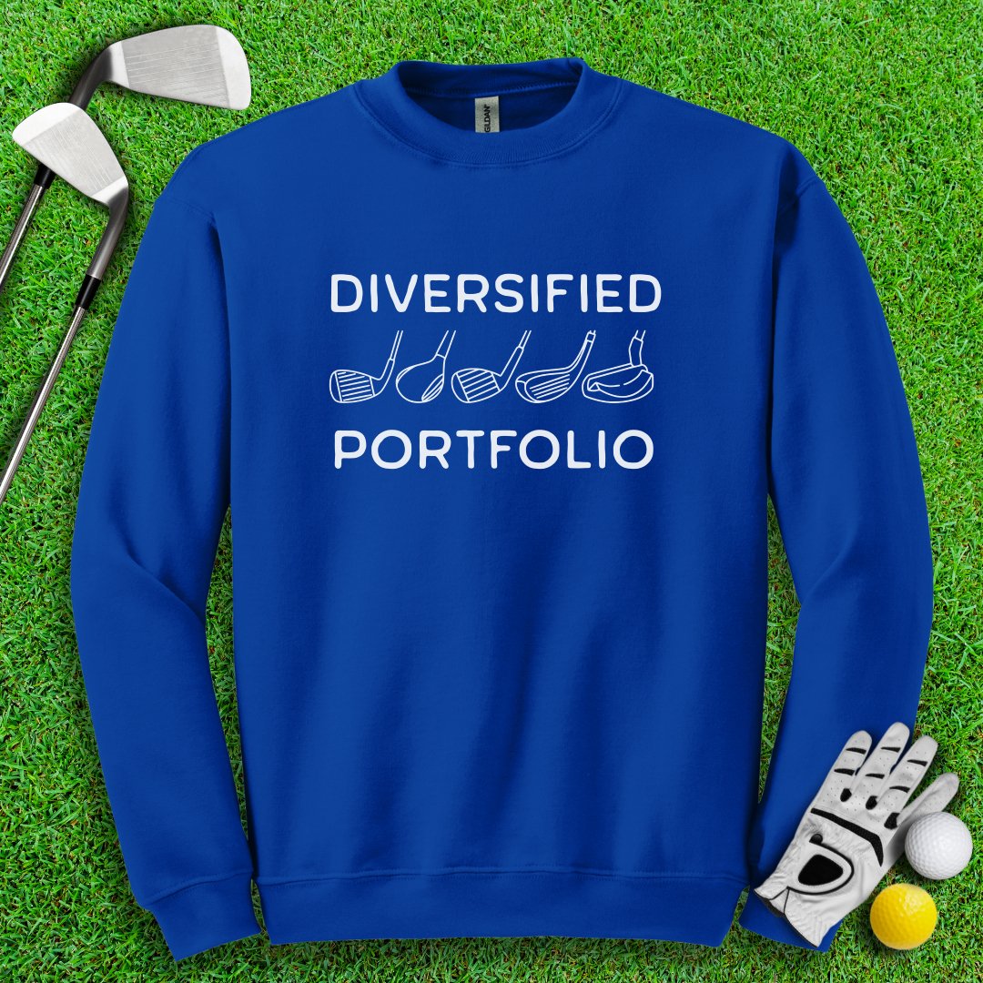 Diversified Portfolio Golf Crewneck - TeeHee Golf Gear