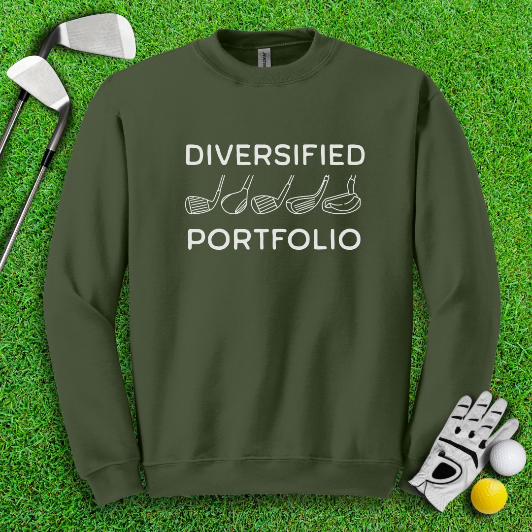 Diversified Portfolio Golf Crewneck - TeeHee Golf Gear