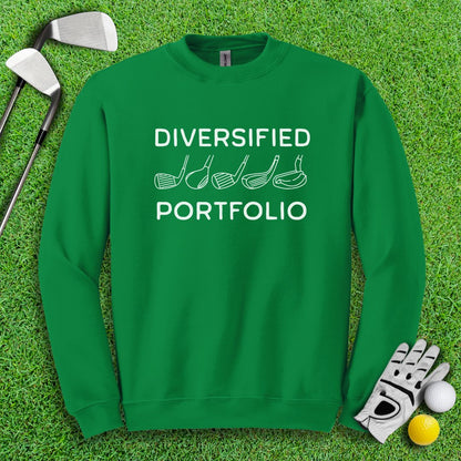 Diversified Portfolio Golf Crewneck - TeeHee Golf Gear