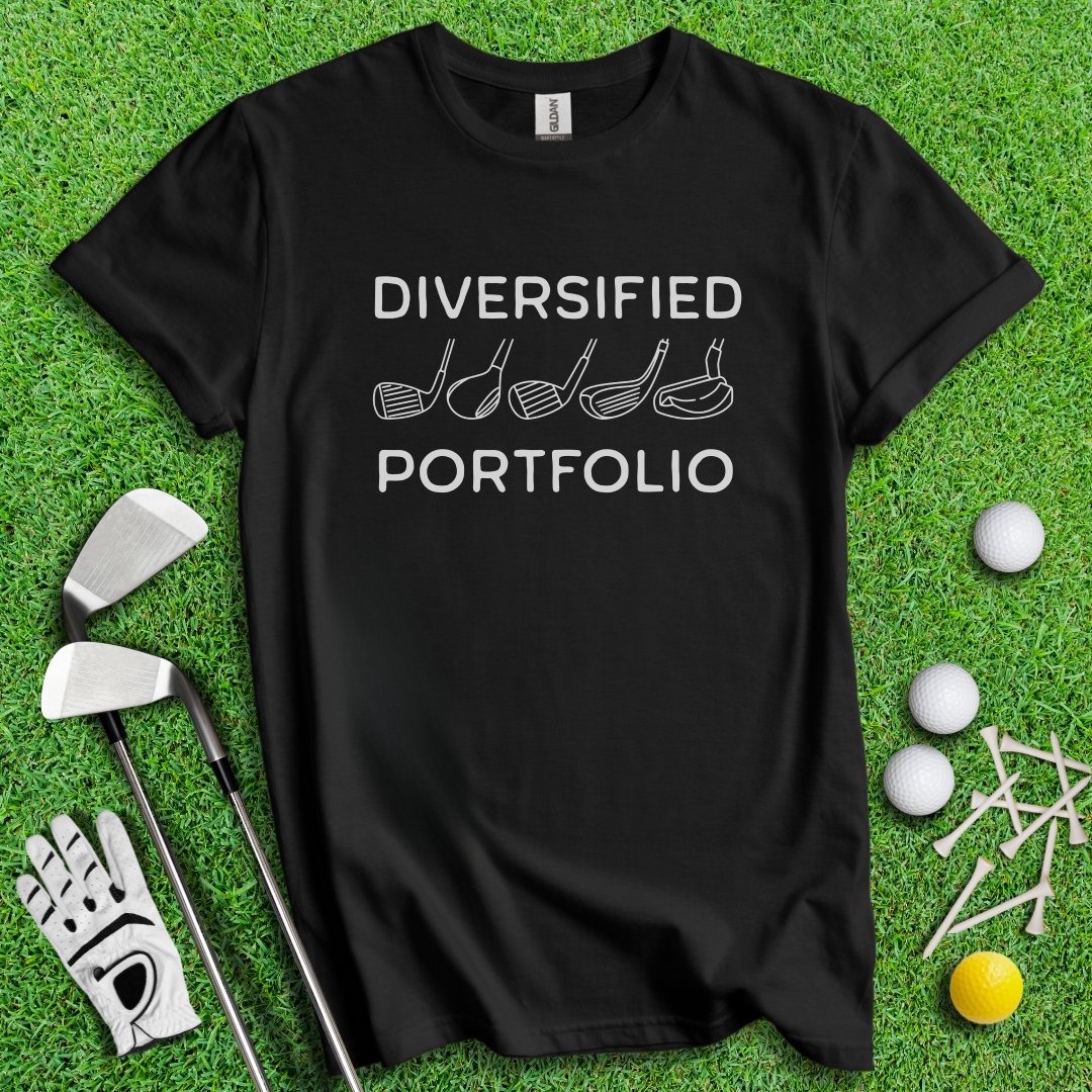 Diversified Portfolio Golf T-Shirt - TeeHee Golf Gear