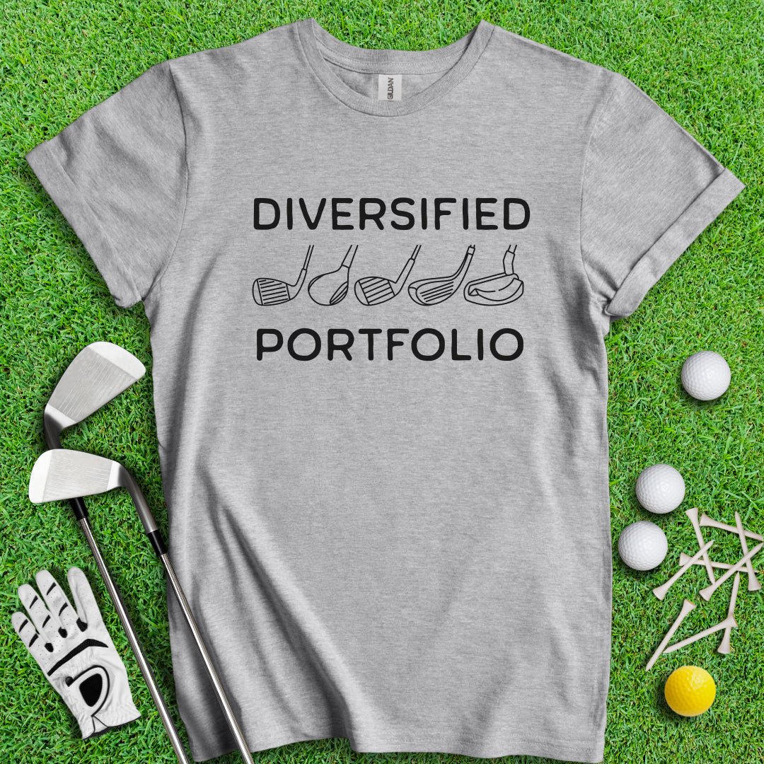 Diversified Portfolio Golf T-Shirt - TeeHee Golf Gear