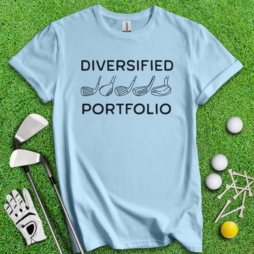 Diversified Portfolio Golf T-Shirt - TeeHee Golf Gear