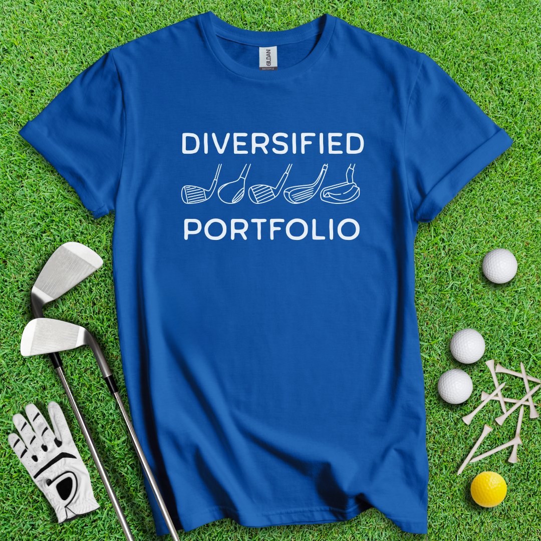 Diversified Portfolio Golf T-Shirt - TeeHee Golf Gear