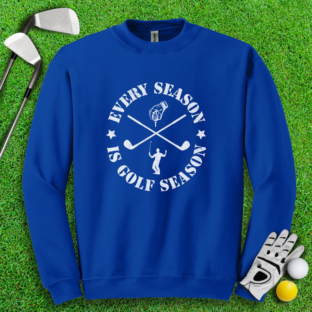 Every Season Is Golf Season Crewneck - TeeHee Golf Gear