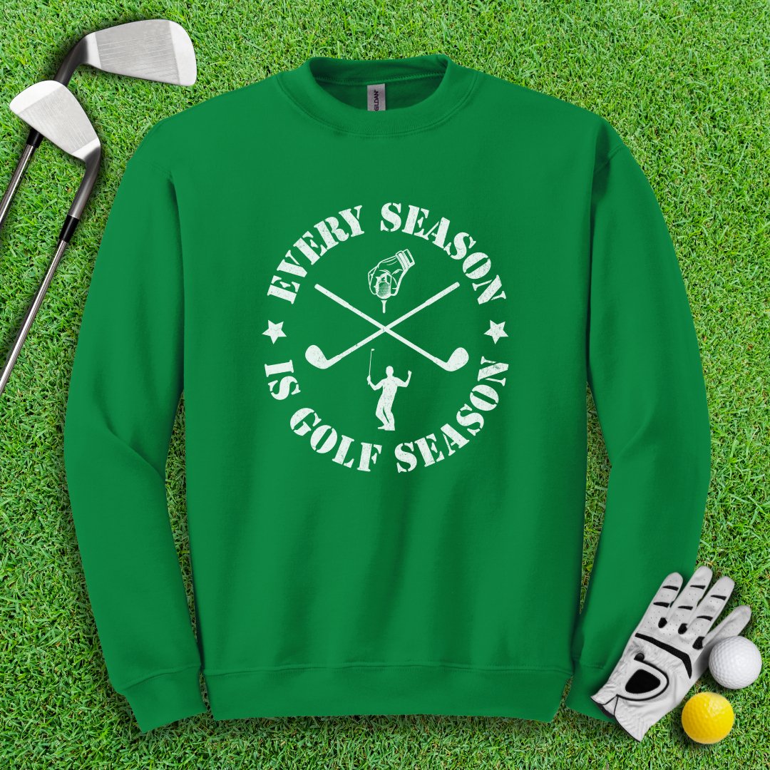 Every Season Is Golf Season Crewneck - TeeHee Golf Gear