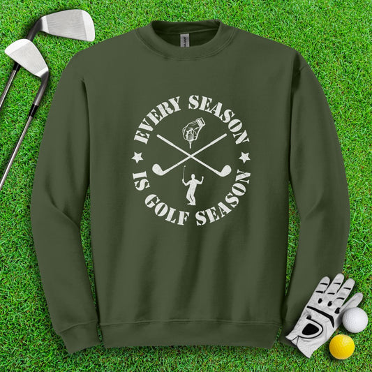 Every Season Is Golf Season Crewneck - TeeHee Golf Gear