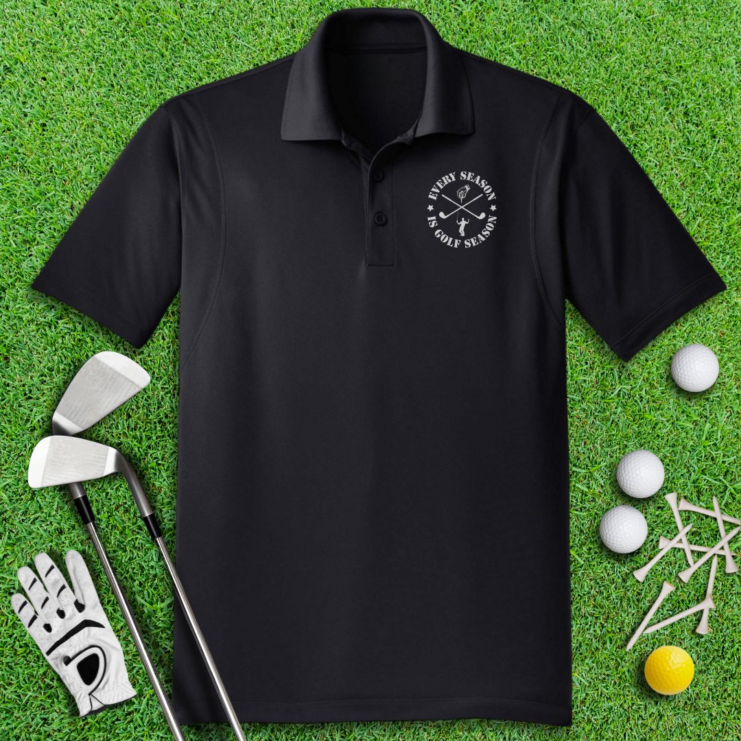 Every Season Is Golf Season Polo Shirt - TeeHee Golf Gear