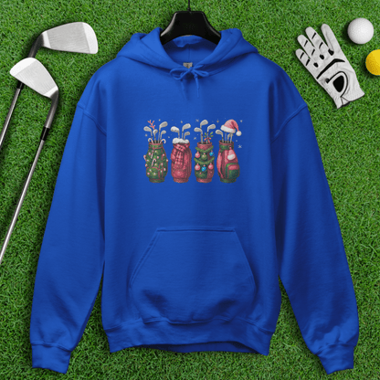 Festive Golf Bag Hoodie - TeeHee Golf Gear