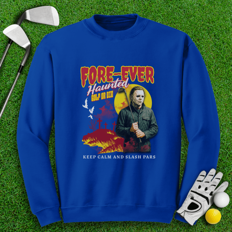 Fore - ever Haunted Crewneck - TeeHee Golf Gear