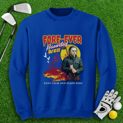 Fore - ever Haunted Crewneck - TeeHee Golf Gear