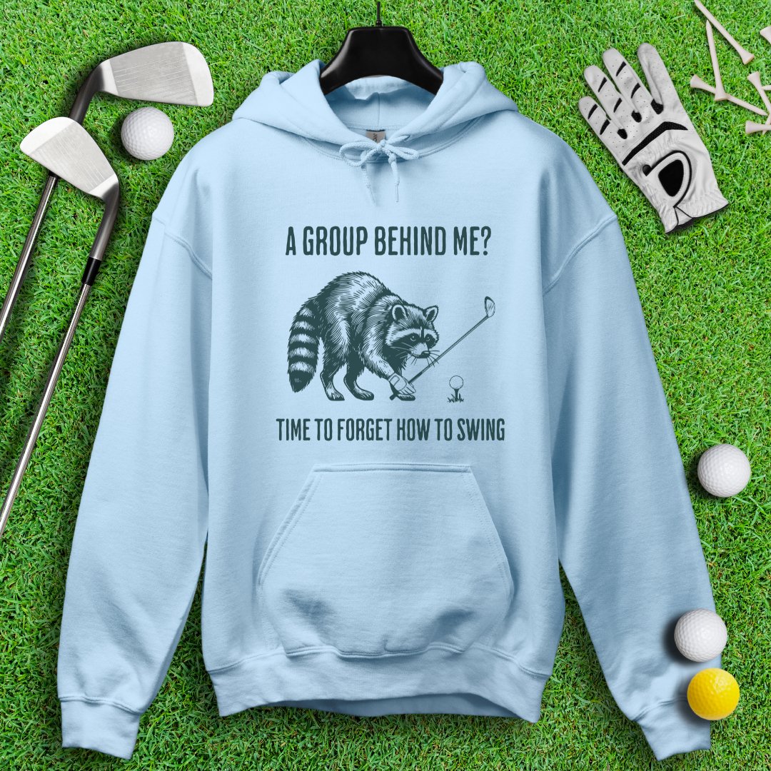 Forget How to Swing Raccoon Hoodie - TeeHee Golf Gear