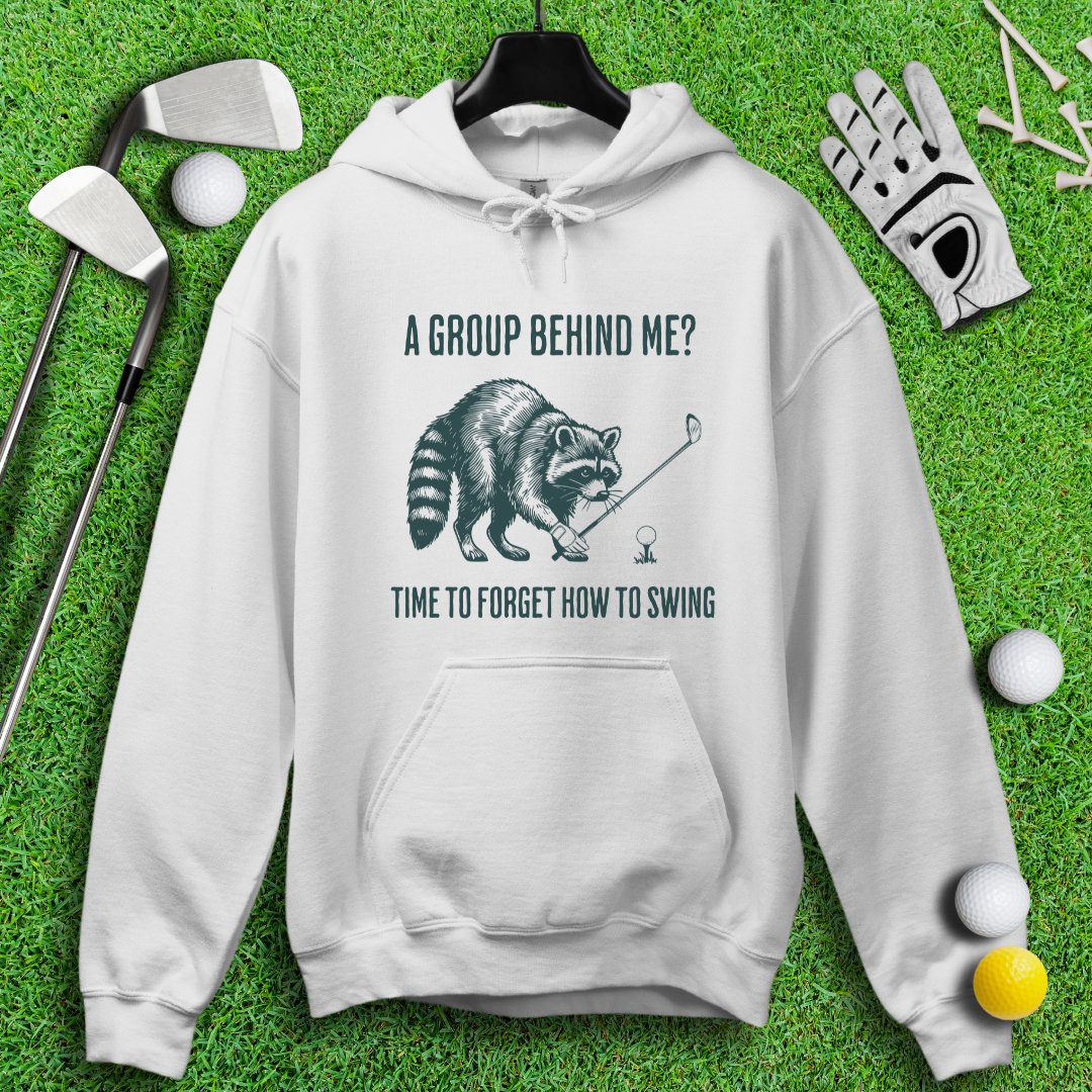 Forget How to Swing Raccoon Hoodie - TeeHee Golf Gear