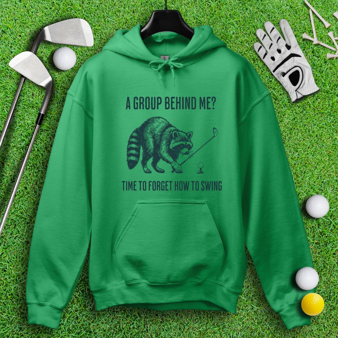 Forget How to Swing Raccoon Hoodie - TeeHee Golf Gear