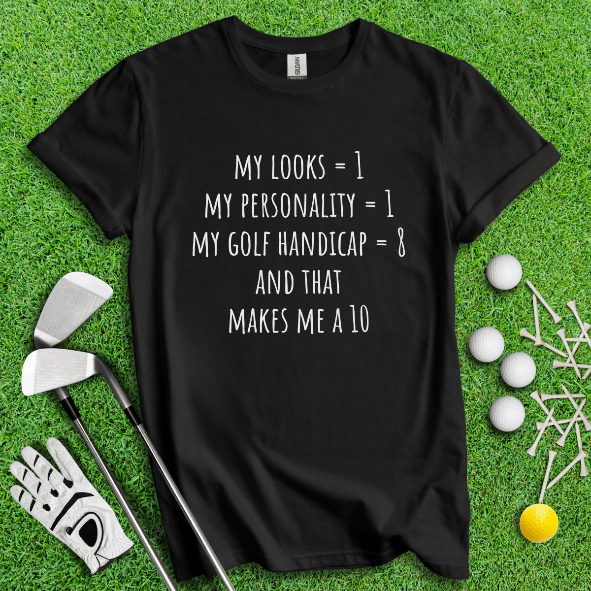 Funny Dark Humor Golf T - Shirt - TeeHee Golf Gear