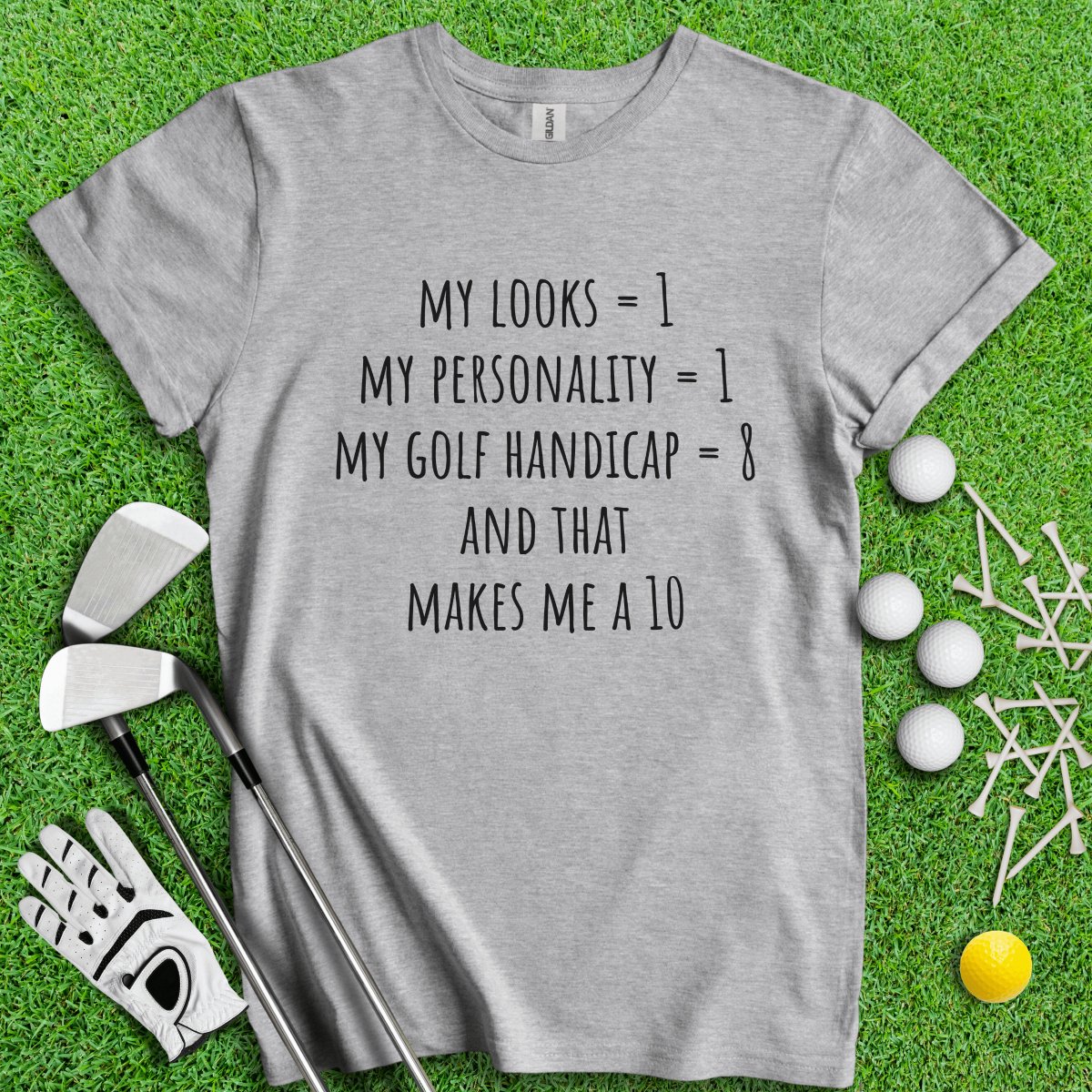 Funny Dark Humor Golf T - Shirt - TeeHee Golf Gear