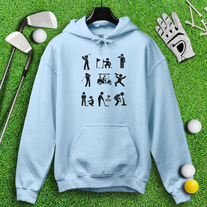 Funny Golf Icon Hoodie - TeeHee Golf Gear