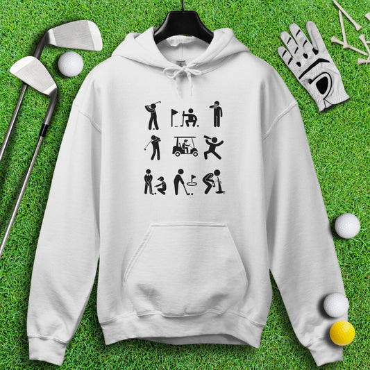 Funny Golf Icon Hoodie - TeeHee Golf Gear