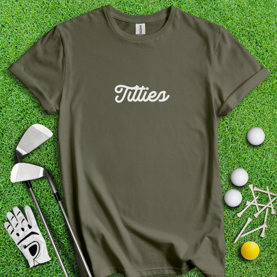 Funny Golf Not Titleist T-Shirt - TeeHee Golf Gear