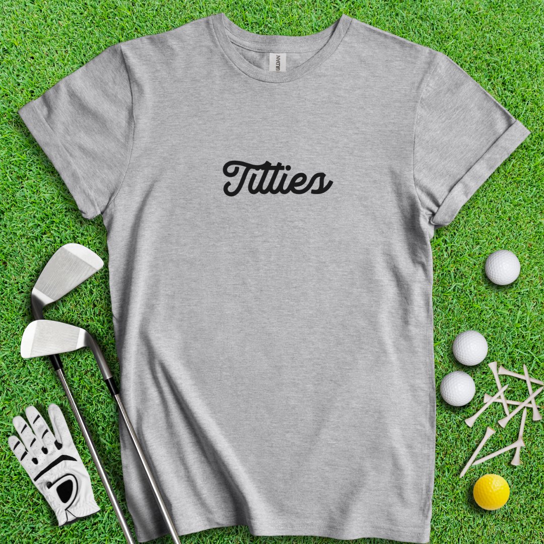 Funny Golf Not Titleist T-Shirt - TeeHee Golf Gear