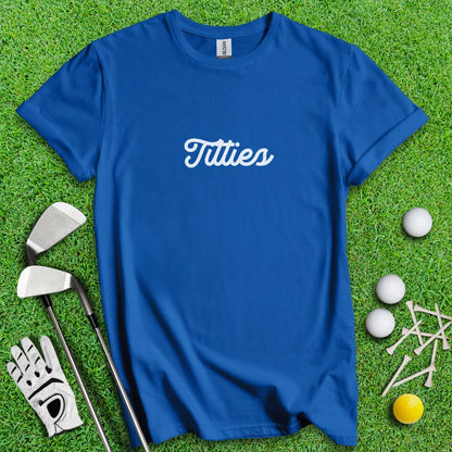 Funny Golf Not Titleist T-Shirt - TeeHee Golf Gear