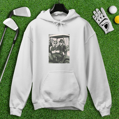 Golden Retriever Gangster Golfer Hoodie - TeeHee Golf Gear