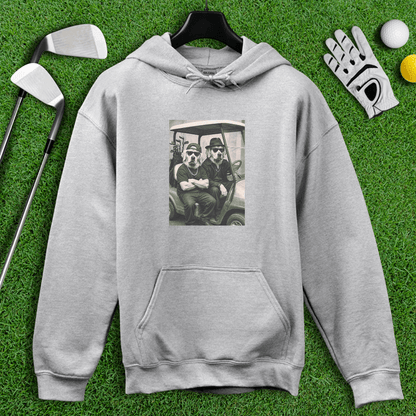 Golden Retriever Gangster Golfer Hoodie - TeeHee Golf Gear