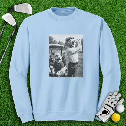 Golden Retriever Golfers Crewneck - TeeHee Golf Gear