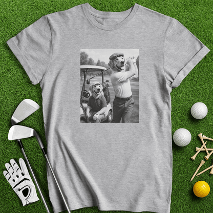 Golden Retriever Golfers T-shirt - TeeHee Golf Gear