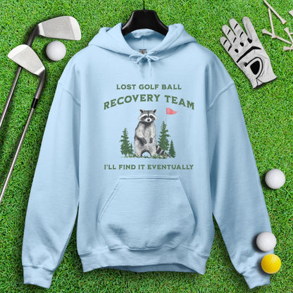 Golf Ball Recovery Team Raccoon Hoodie - TeeHee Golf Gear